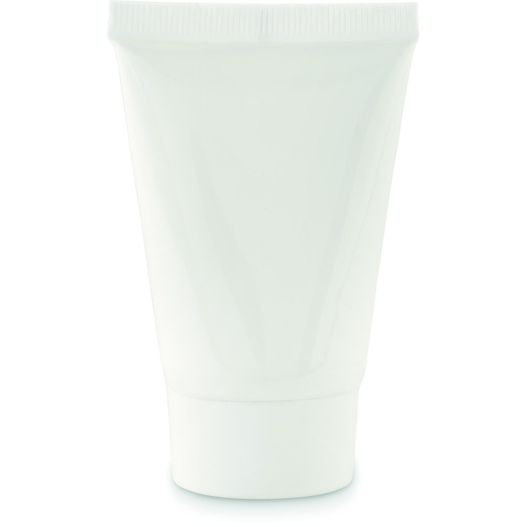 eine röhre von creme auf einem weißen hintergrund Sonnenschutz-Lotion SUNCARE TUBE (Bild 1)