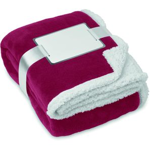 Coral Fleece Decke ZERMATT