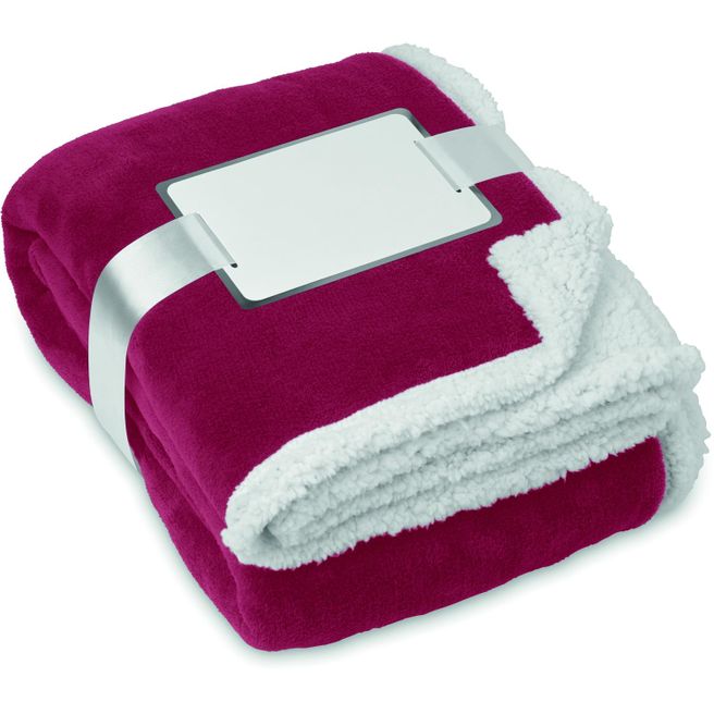 Coral Fleece-Decke ZERMATT