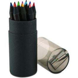 Buntstifteset mit Anspitzer BLOCKY