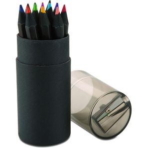 Buntstifteset mit Anspitzer BLOCKY