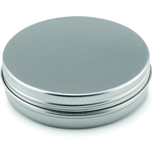 einem silbernen metallbehälter mit deckel Nähset CUCIRE (Bild 1)