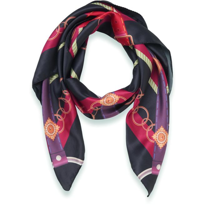 Schal Satin-Polyester VICTORIA