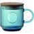 Gerippter Glasbecher 300ml VITRIO MUG (Bild 2)