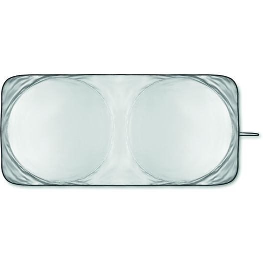 ein paar gläser auf einem tisch sitzen Autosonnenblende OMBRA POUCH (Bild 1)