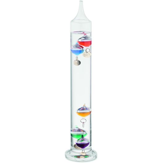 Galileo Thermometer Glas 28cm GALI (Bild 1)