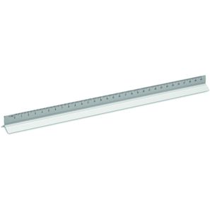 Dreikantlineal Aluminium 30cm TRIA
