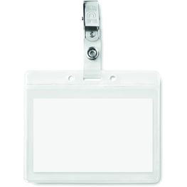 Transparente Kartenhülle CLIPBADGE