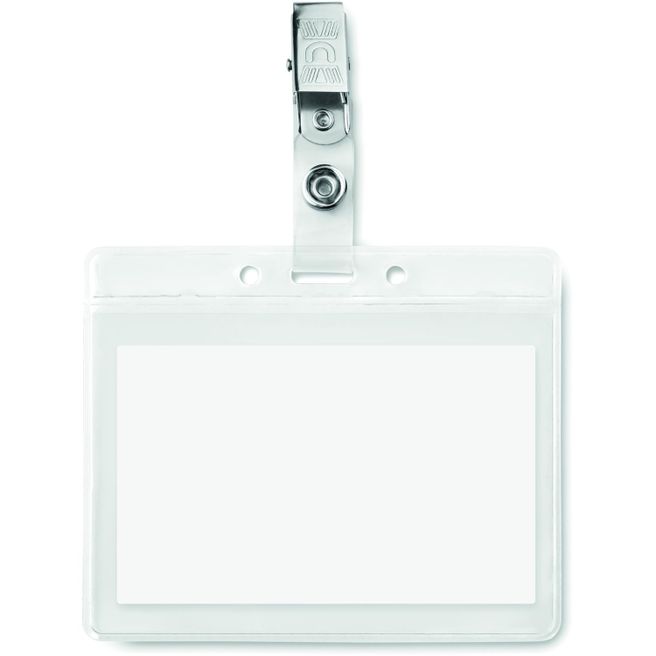 Produktabbildung Transparente Kartenhülle CLIPBADGE Transparente Kartenhülle CLIPBADGE