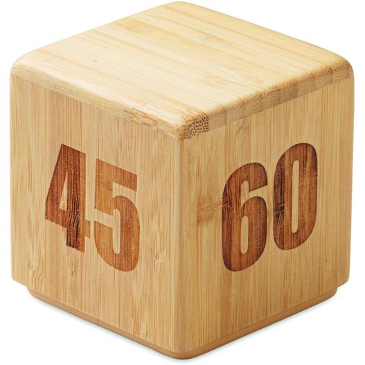 Zeitwürfel Bambus CURT (Bild 1)
