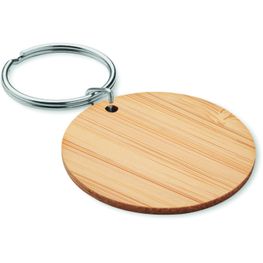 Produktabbildung Schlüsselring Bambus, rund ROUNDBOO Schlüsselring Bambus, rund ROUNDBOO