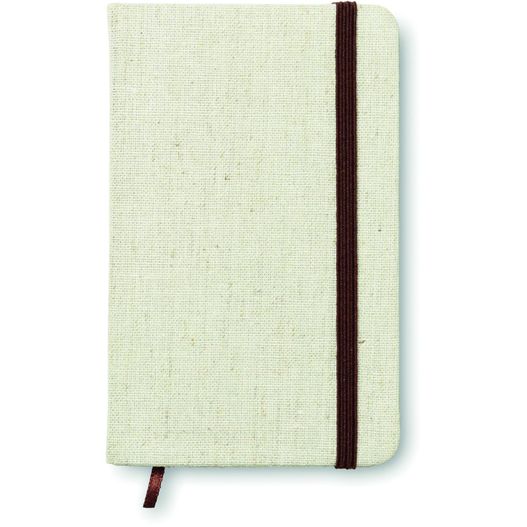 DIN A6 Notizbuch mit Canvas RUNDO + (Bild 1)