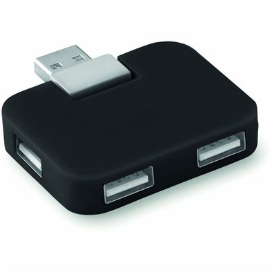 4 Port USB Hub SQUARE
