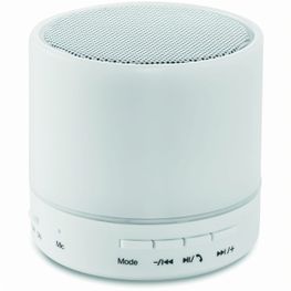 Wireless Lautsprecher LED ROUND WHITE
