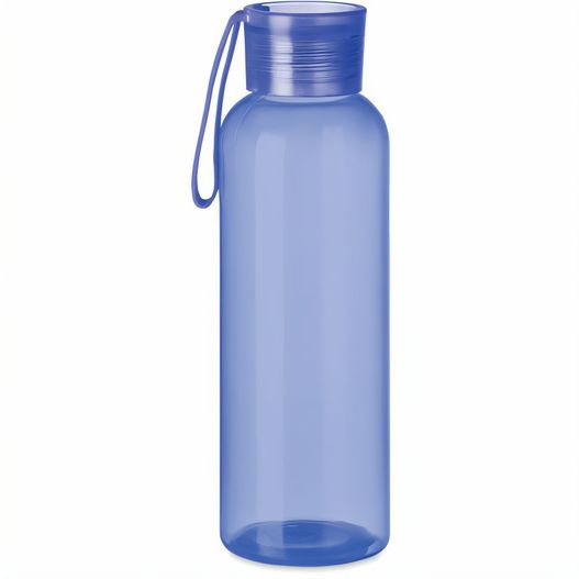 eine blaue wasserflasche mit einer kunststoffkappe Trinkflasche Tritan 500ml INDI (Bild 1)