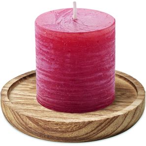 Kerze mit Halter PENTAS