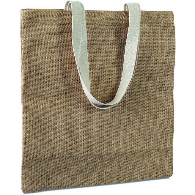 Jute Einkaufstasche JUHU