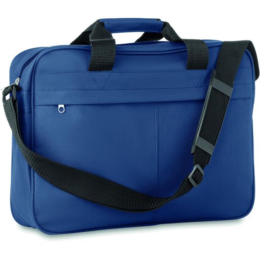 eine blaue tasche mit einem schwarzen armband Dokumententasche EXPO (Bild 1)