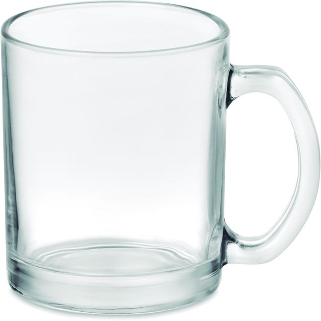 Produktabbildung Kaffeebecher aus Glas 300 ml SUBLIMGLOSS Kaffeebecher aus Glas 300 ml SUBLIMGLOSS