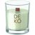 Kerze aus Pflanzenwachs 80 g KIVAS WOOD (Bild 4)