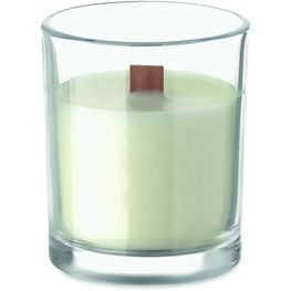 Produktabbildung Kerze aus Pflanzenwachs 80 g KIVAS WOOD Kerze aus Pflanzenwachs 80 g KIVAS WOOD