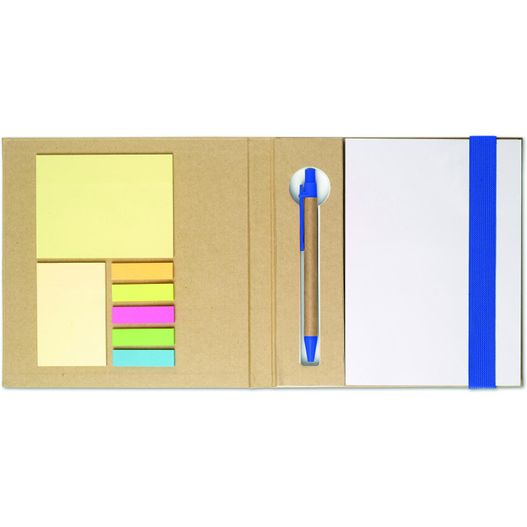 ein notizblock mit einem stift und klebrigen noten Notizblock QUINCY (Bild 1)