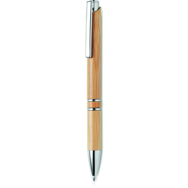 Produktabbildung Druckkugelschreiber mit Bambus BERN BAMBOO Druckkugelschreiber mit Bambus BERN BAMBOO