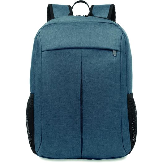 ein blauer rucksack mit schwarzem griff Laptop Rucksack STOCKHOLM BAG (Bild 1)