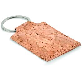 Schlüsselring Kork, eckig CONCON