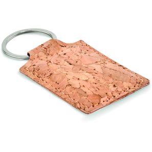 Schlüsselring Kork, eckig CONCON