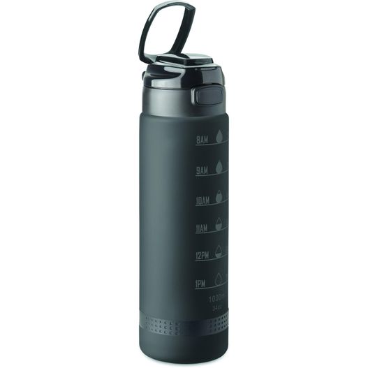 Produktabbildung Sport-Trinkflasche RPET 1L LEVEL Sport-Trinkflasche RPET 1L LEVEL (Bild 1)
