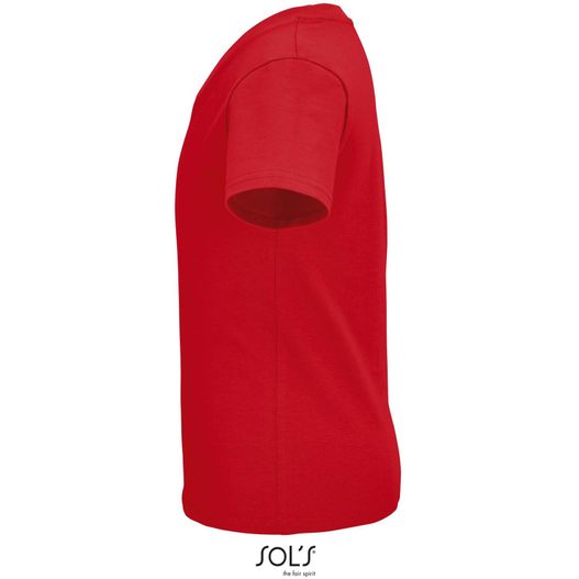 eine rote kapuze mit kapuze darauf PIONEER KINDERT-SHIRT 175g PIONEER KIDS (Bild 1)