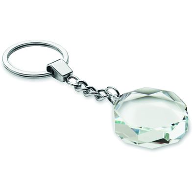 Schlüsselanhänger Glas rund ROUNDWARD