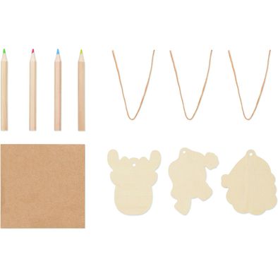 Holzanhänger-Set FUNCOOL