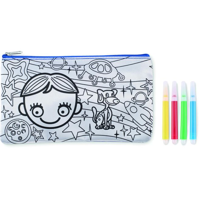 Schlampermäppchen mit Stiften KIDDO