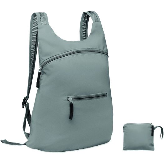 einen rucksack mit einer reißverschlusstasche und einem beutel Sportrucksack 190T Polyester DESTELLO (Bild 1)