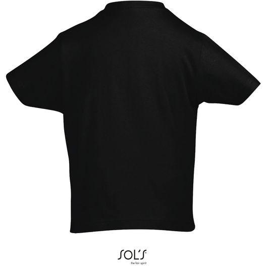 ein schwarzes hemd mit dem wort, das du drauf hast IMPERIAL KINDERT-SHIRT 190g IMPERIAL KIDS (Bild 1)