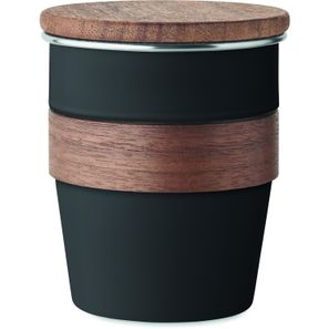 Einwandiger Becher 350 ml WALNUT
