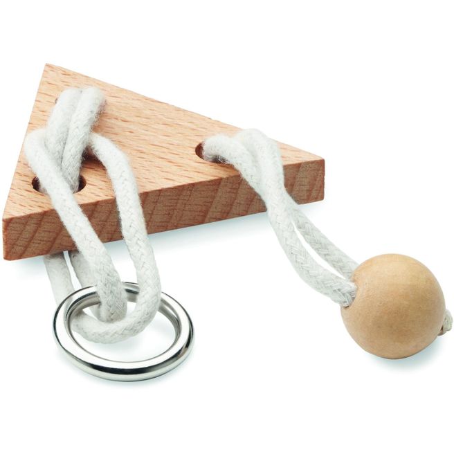 Produktabbildung Geduldsspiel Holz Dreieck NERVE Geduldsspiel Holz Dreieck NERVE