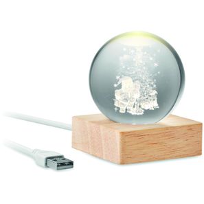 LED-Weihnachtskugel SANTA LIGHT