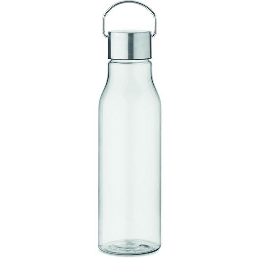 eine glasflasche mit einem metalldeckel Trinkflasche RPET 600 ml VERNAL (Bild 1)