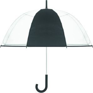 Transparenter Regenschirm 23" (⌀ 102cm), gebogener Griff. GOTA