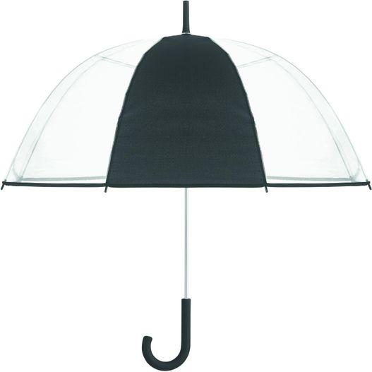 Transparenter Regenschirm 23" (⌀ 102cm), gebogener Griff. GOTA (Bild 1)