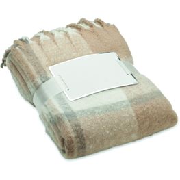 Karierte Mohair-Decke QUET