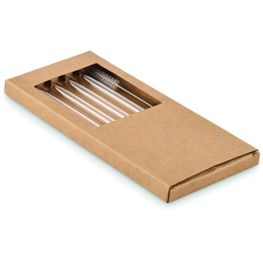 Produktabbildung Glas Trinkhalme-Set GLAW Glas Trinkhalme-Set GLAW