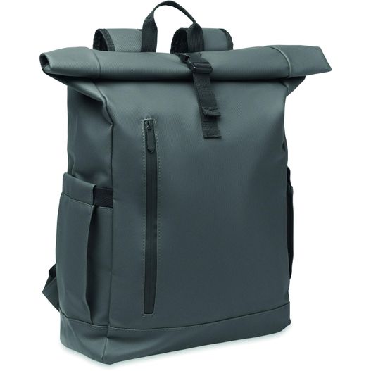 Rolltop-Rucksack 600D RPET BANGKOK ROLL (Bild 1)