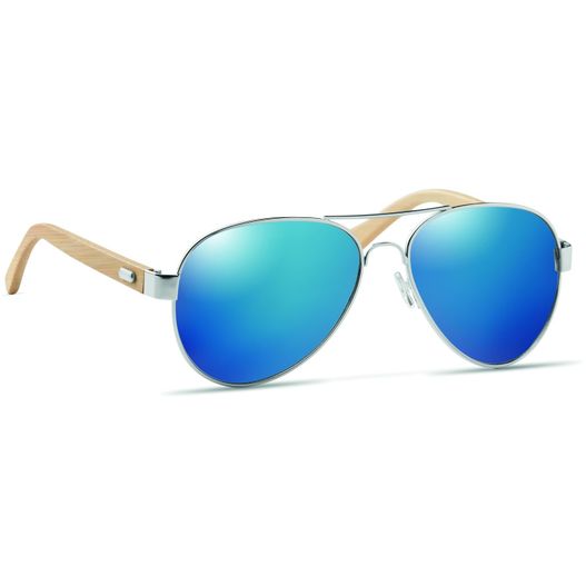 ein paar sonnenbrillen mit einem holzrahmen Sonnenbrille Bambus HONIARA (Bild 1)