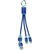 4in1 Ladekabel Typ C BLUE (Bild 1)