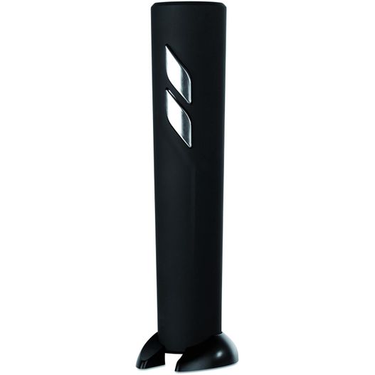 eine schwarze stange mit einem weißen logo darauf Elektrischer Flaschenöffner FASTOP (Bild 1)