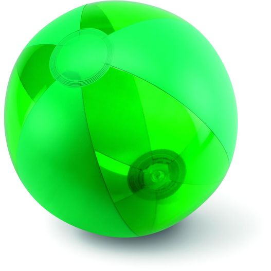 ein grüner ball mit einem grünen bogen darauf Wasserball AQUATIME (Bild 1)
